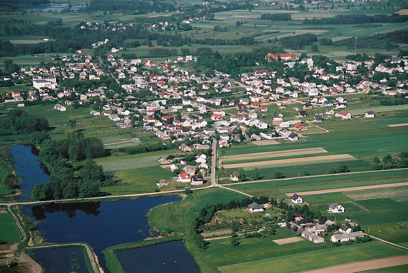 Widok miasta Siennica
