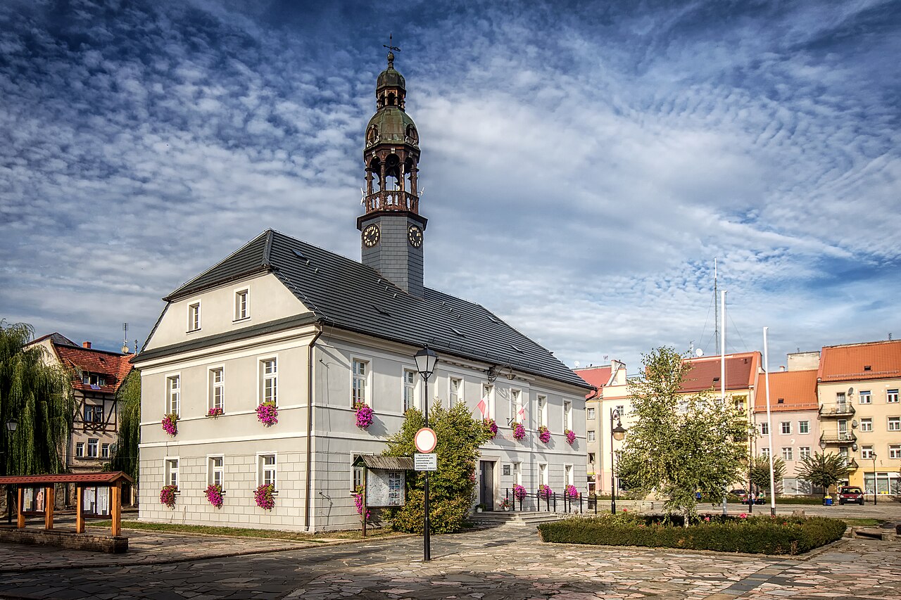 Widok miasta Wleń