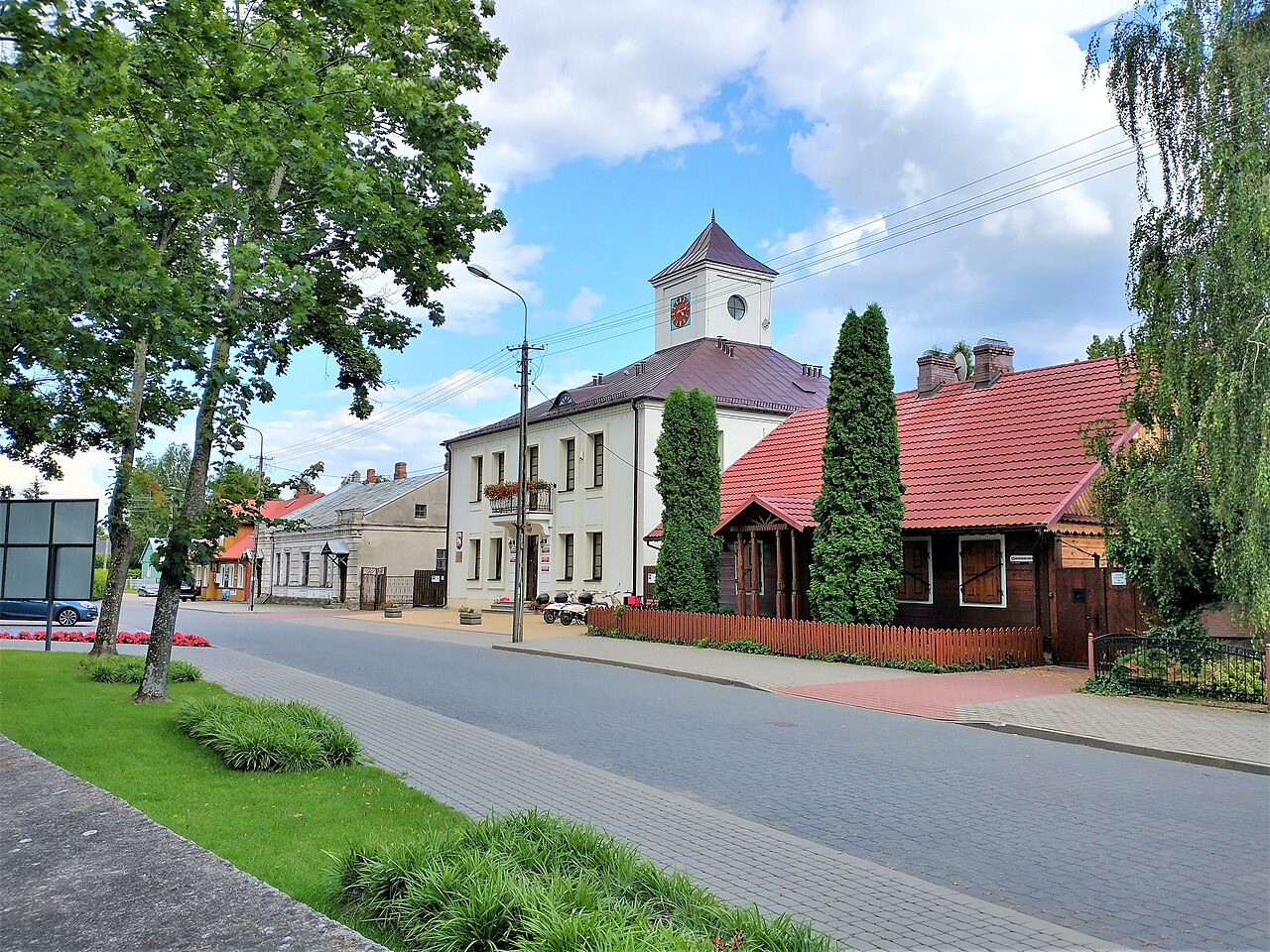 Widok miasta Brok
