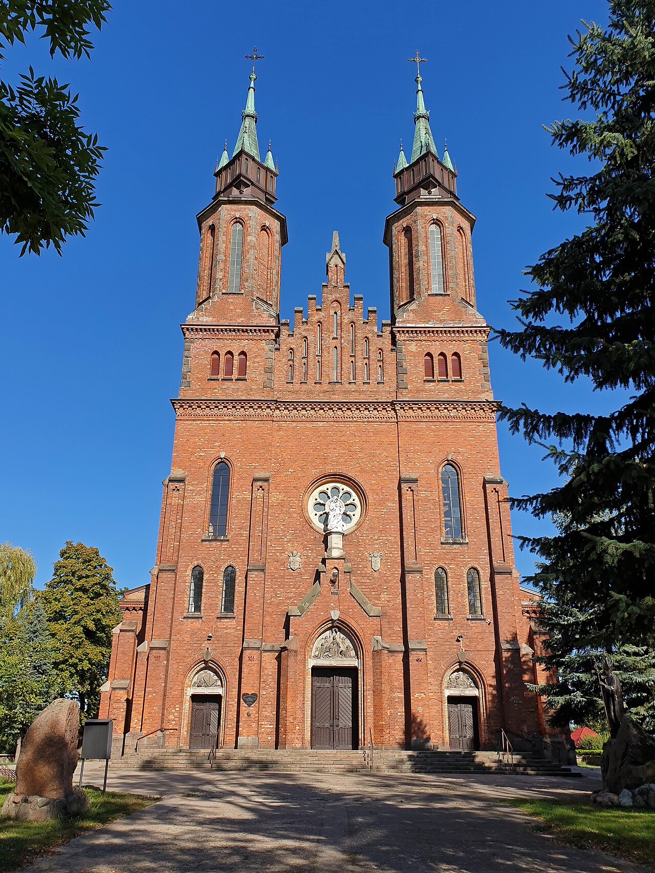 Widok miasta Osieck