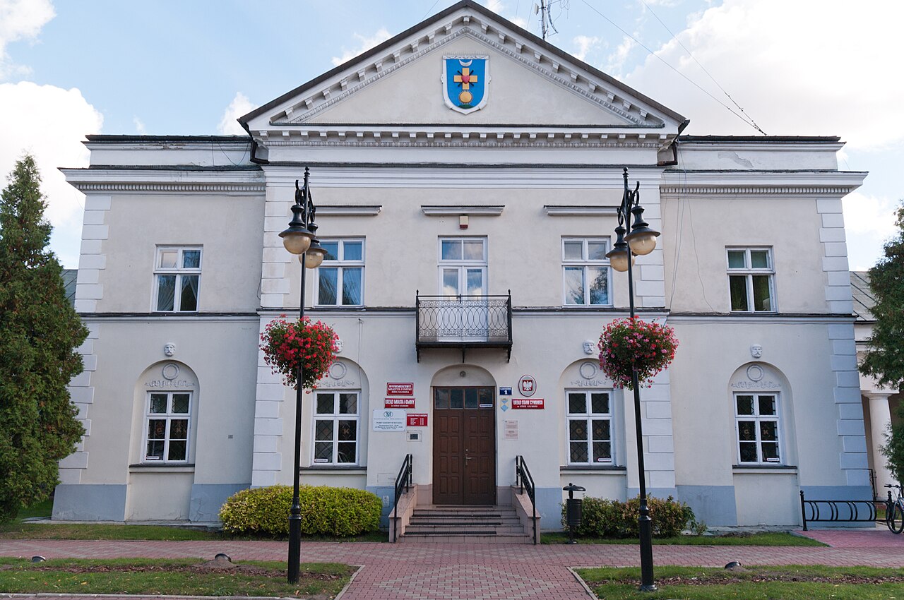 Widok miasta Góra Kalwaria