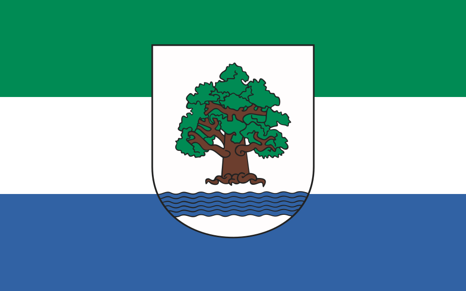 Flaga miasta Konstancin-Jeziorna