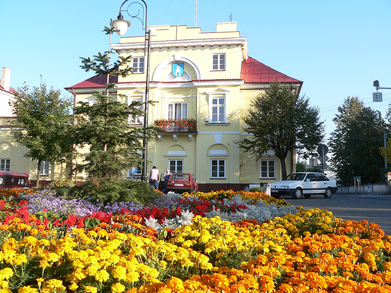 Widok miasta Gąbin
