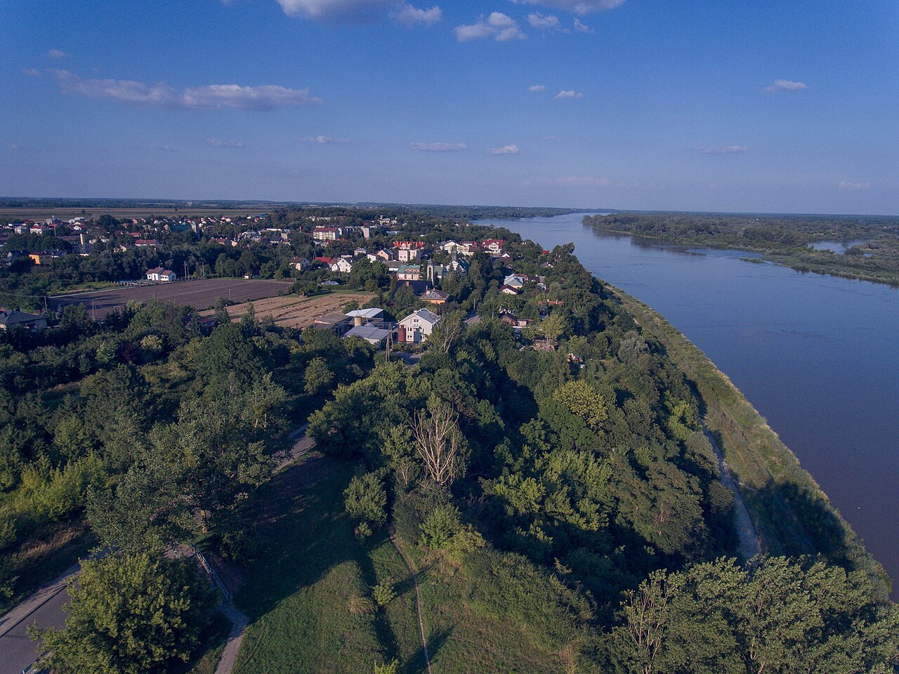 Widok miasta Wyszogród