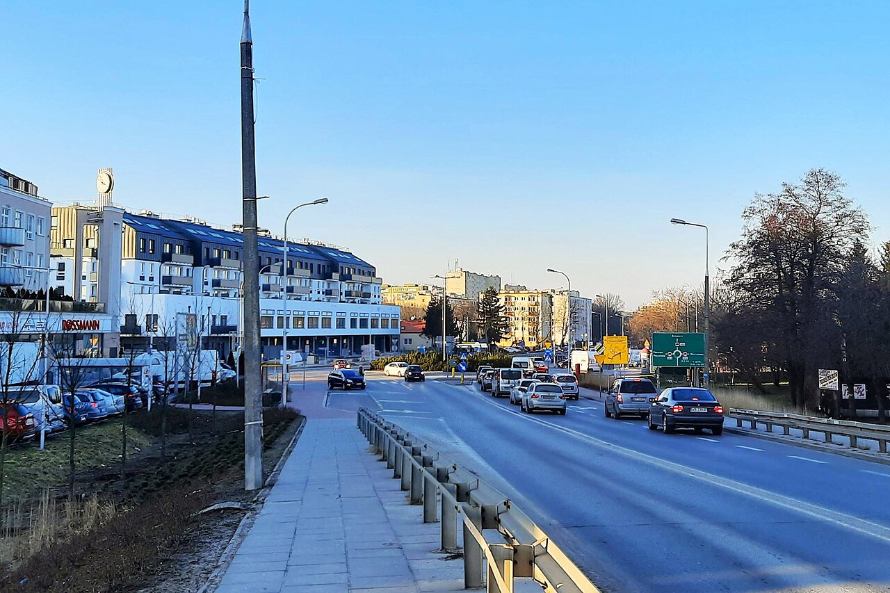 Widok miasta Piastów