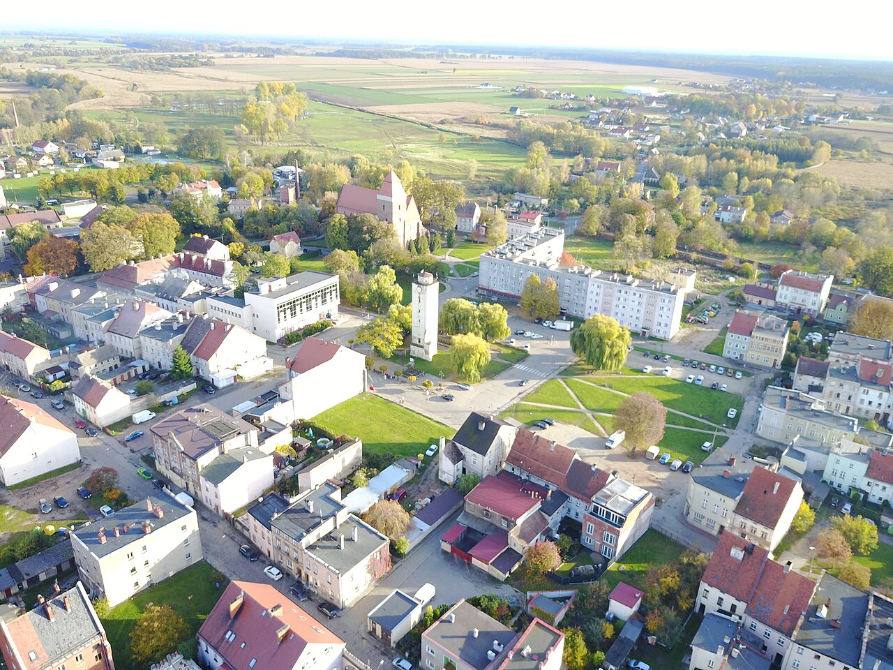 Widok miasta Bierutów