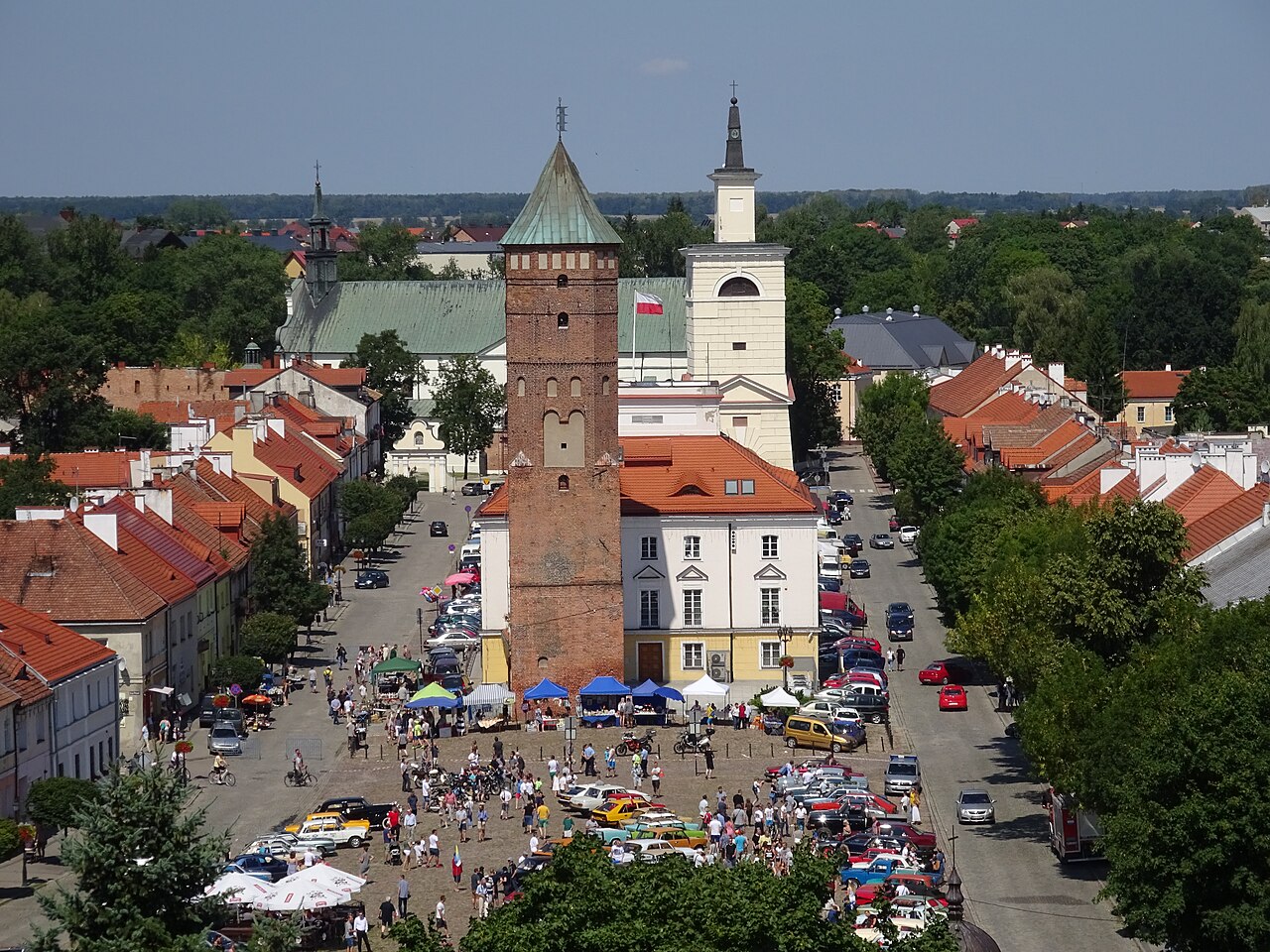Widok miasta Pułtusk