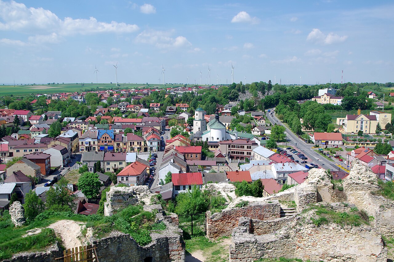 Widok miasta Iłża