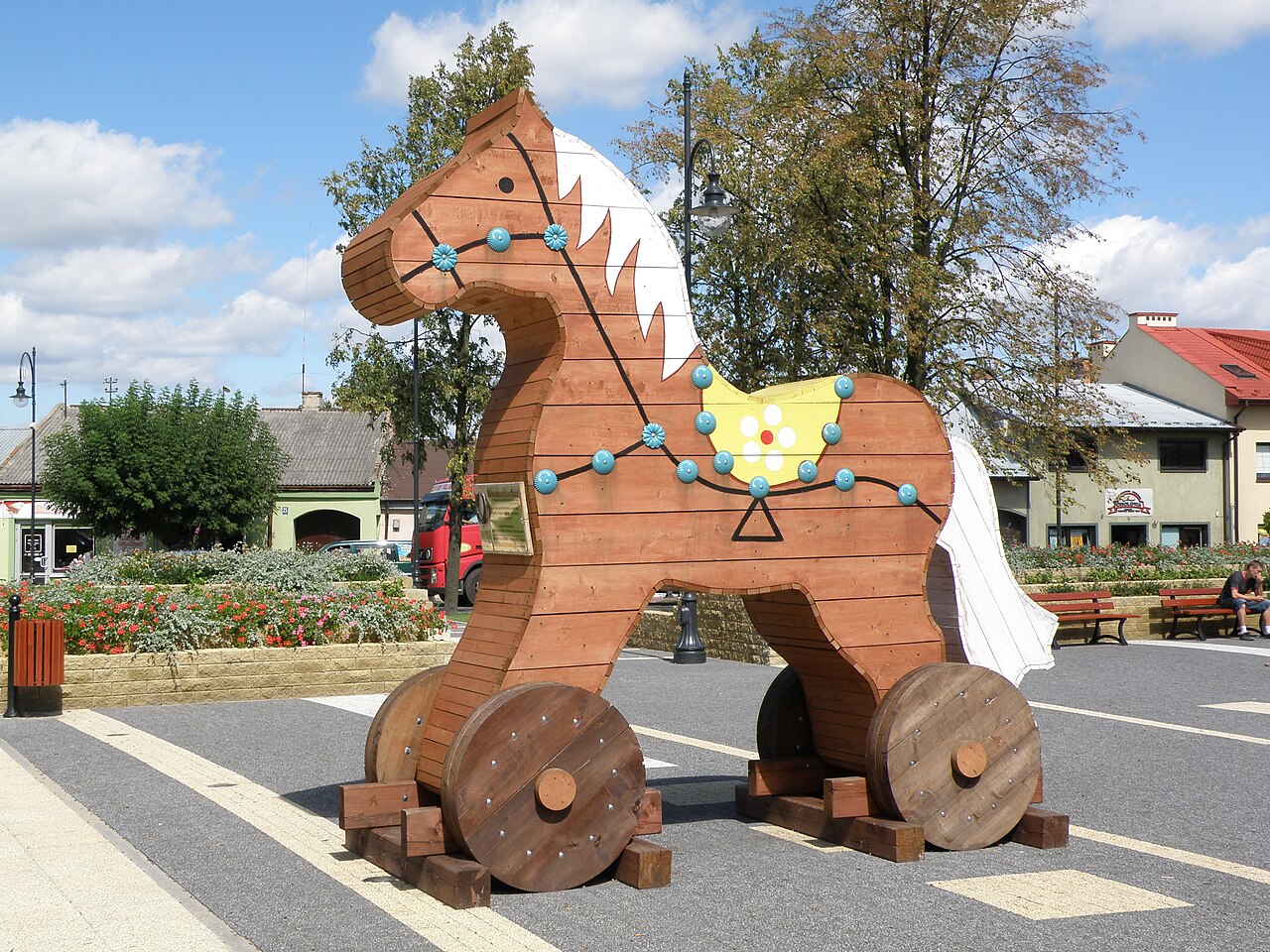 Widok miasta Skaryszew
