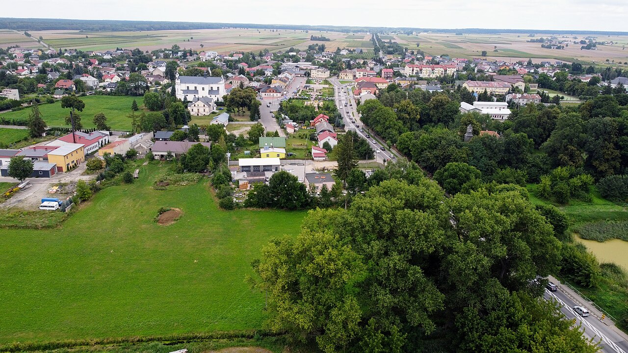 Widok miasta Mordy