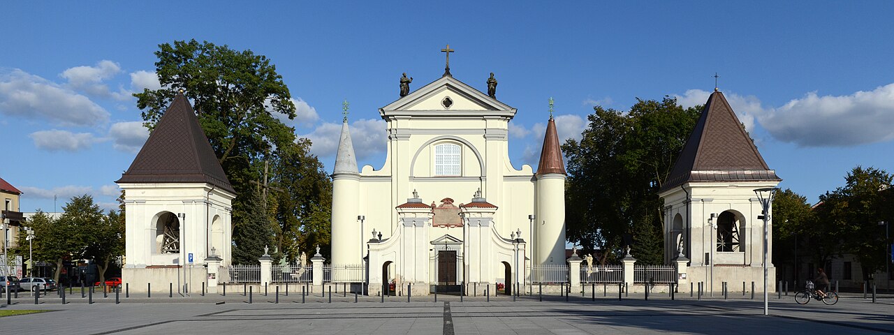 Widok miasta Węgrów