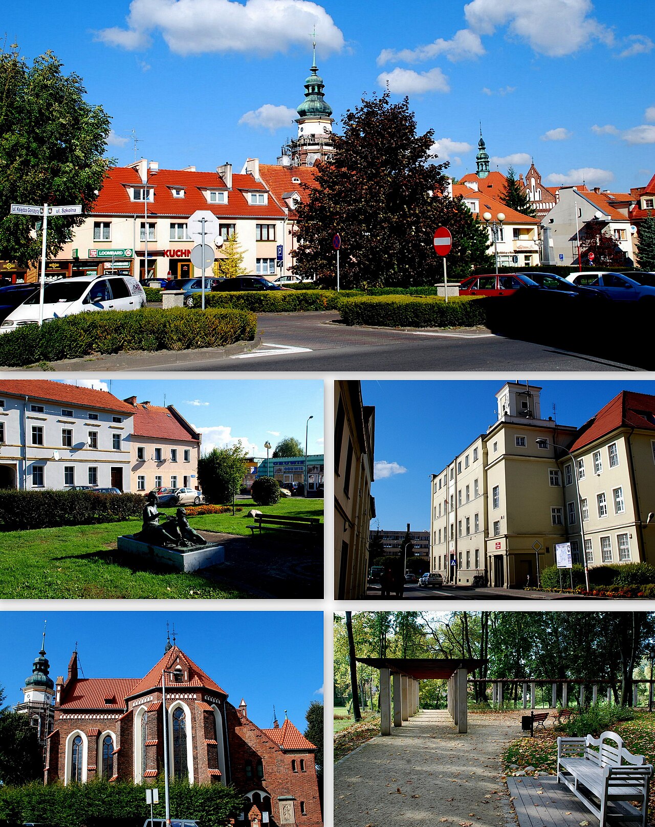 Widok miasta Syców