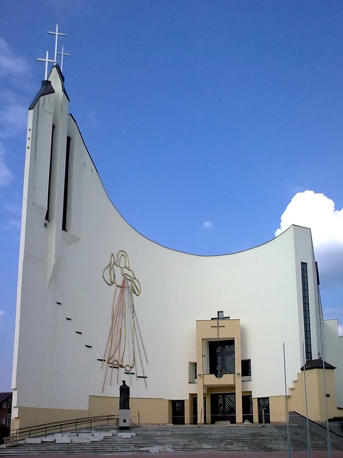 Widok miasta Ząbki