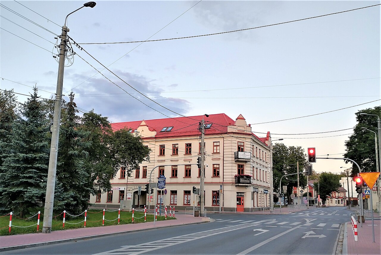 Widok miasta Wołomin