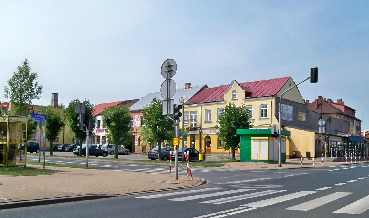 Widok miasta Zwoleń
