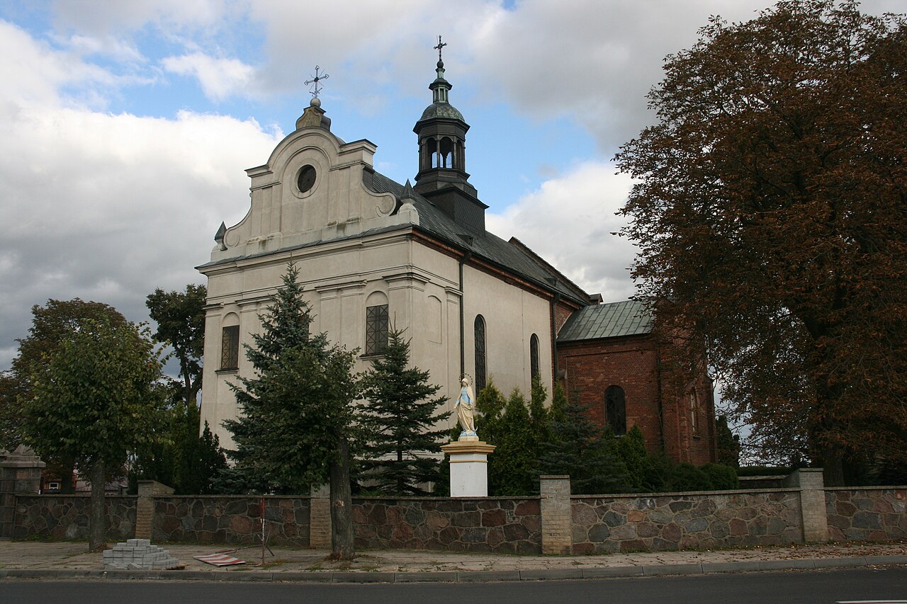 Widok miasta Bieżuń