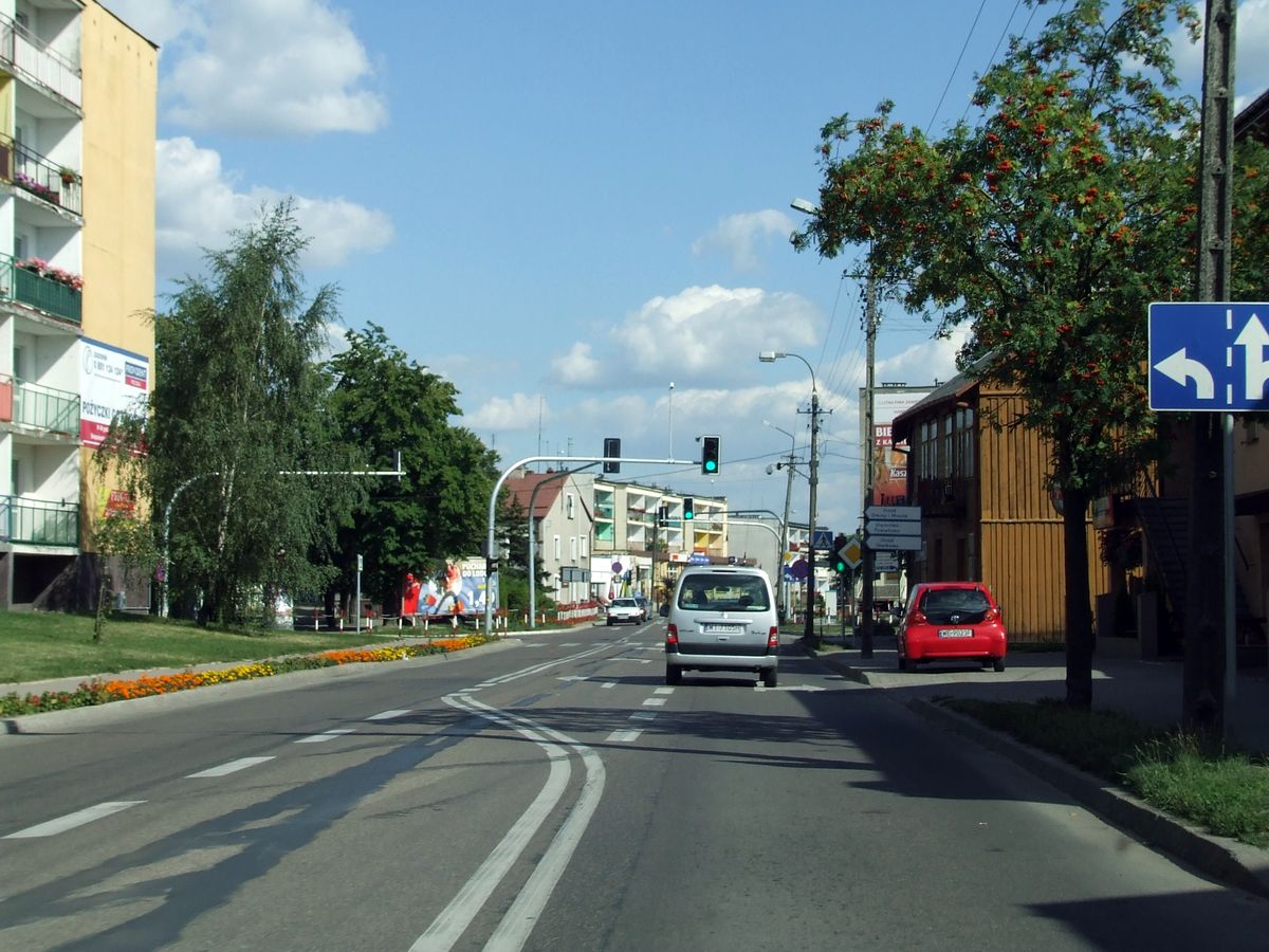 Widok miasta Żuromin