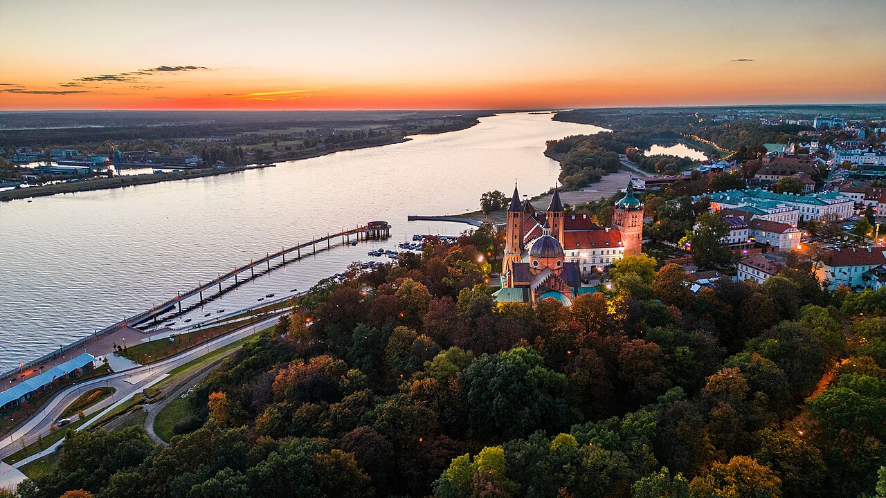 Widok miasta Płock