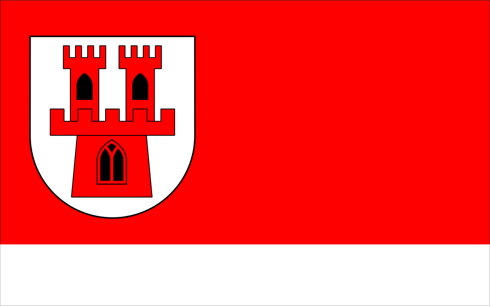 Flaga miasta Grodków