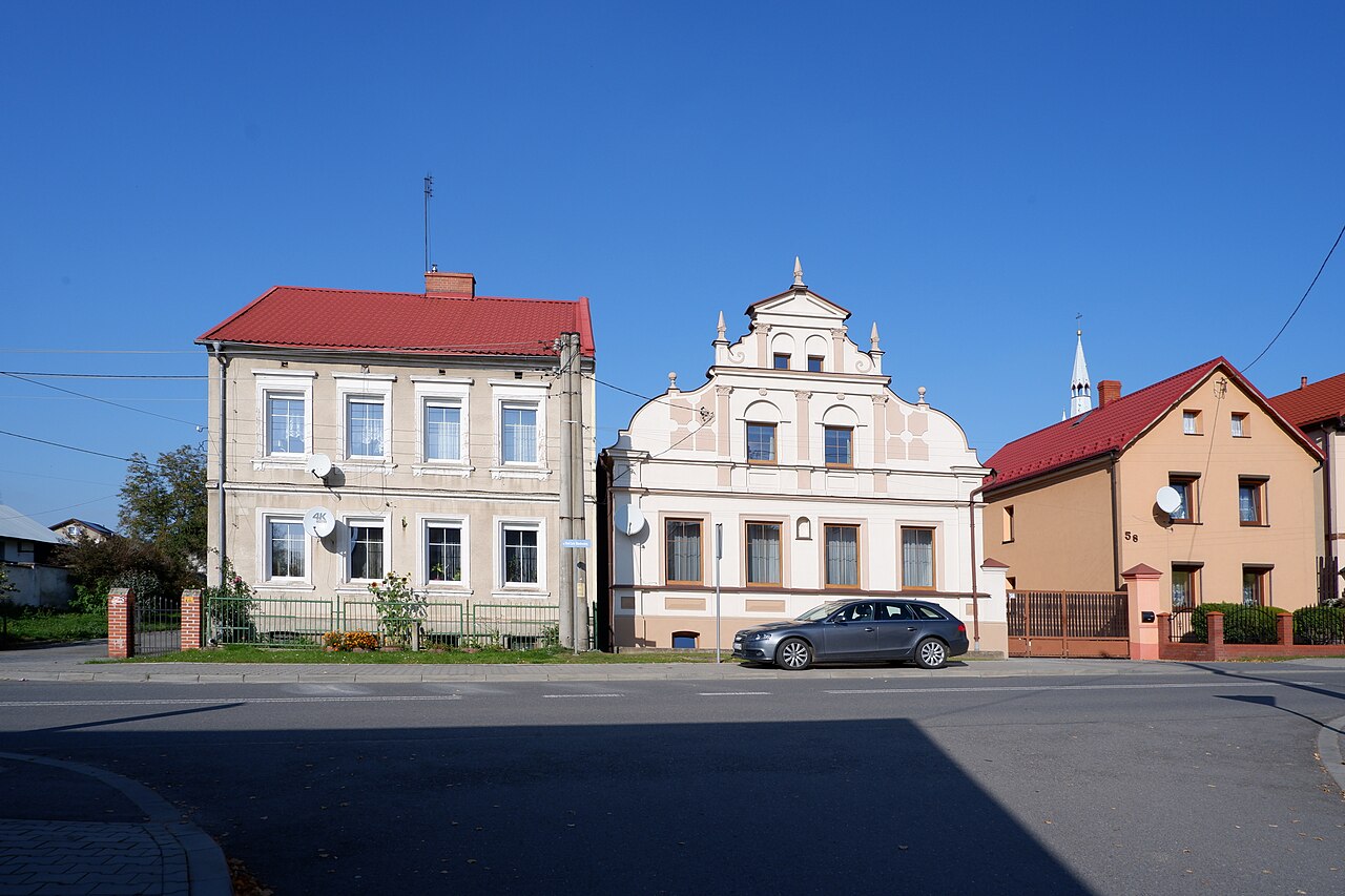Widok miasta Branice