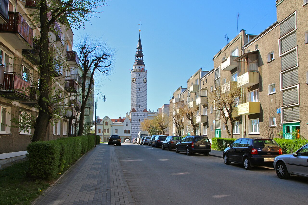 Widok miasta Głubczyce
