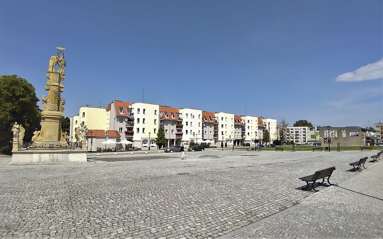 Widok miasta Kietrz