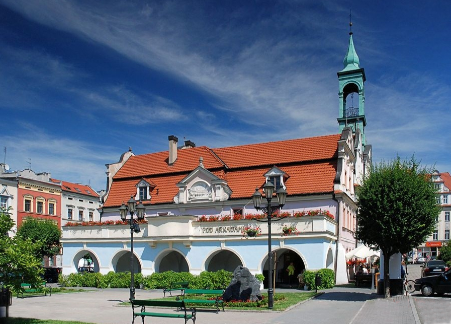 Widok miasta Kluczbork