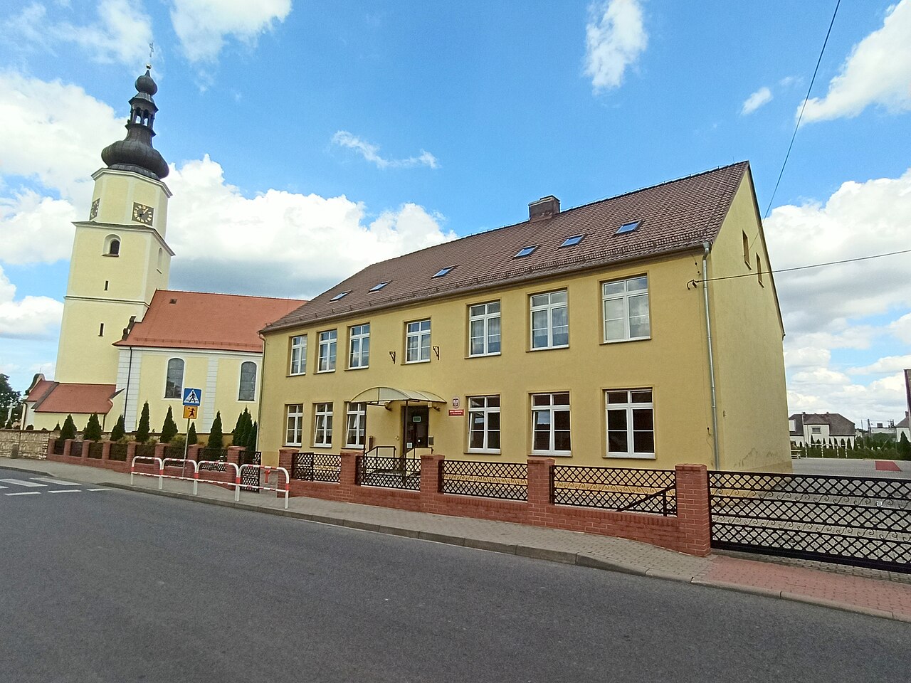 Widok miasta Strzeleczki