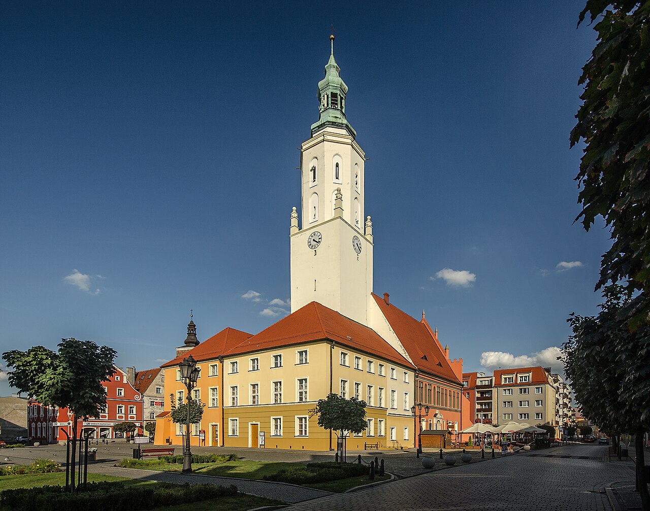 Widok miasta Namysłów