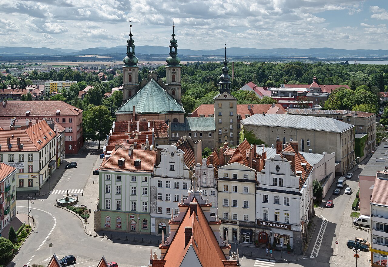 Widok miasta Nysa