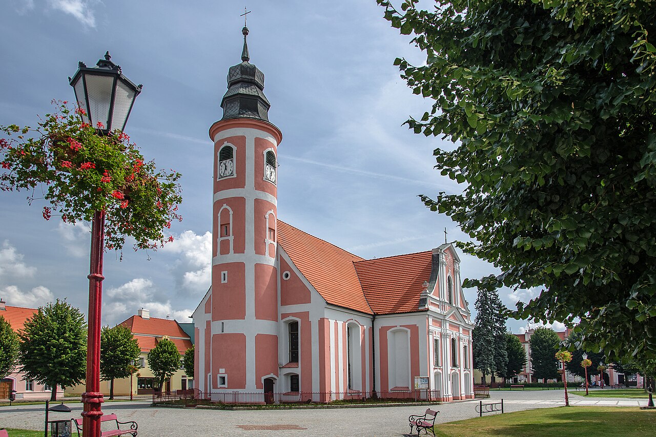 Widok miasta Chocianów