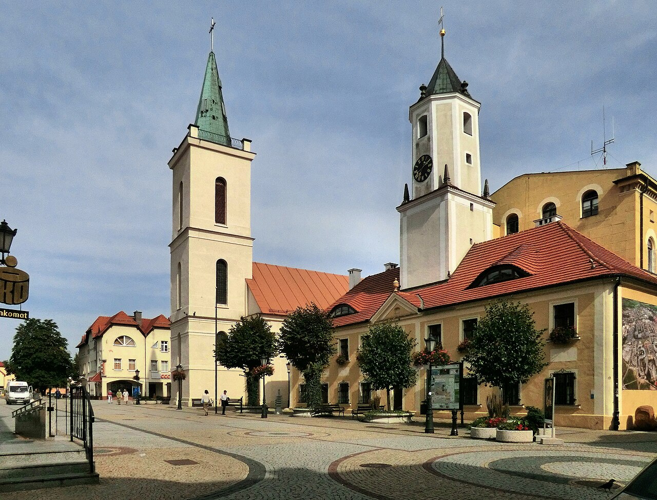 Widok miasta Polkowice