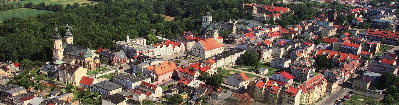 Widok miasta Głogówek