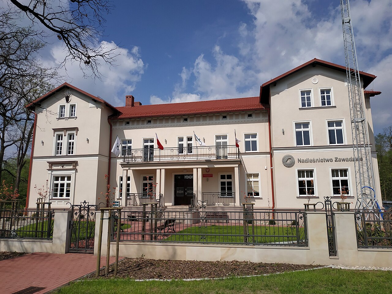 Widok miasta Zawadzkie