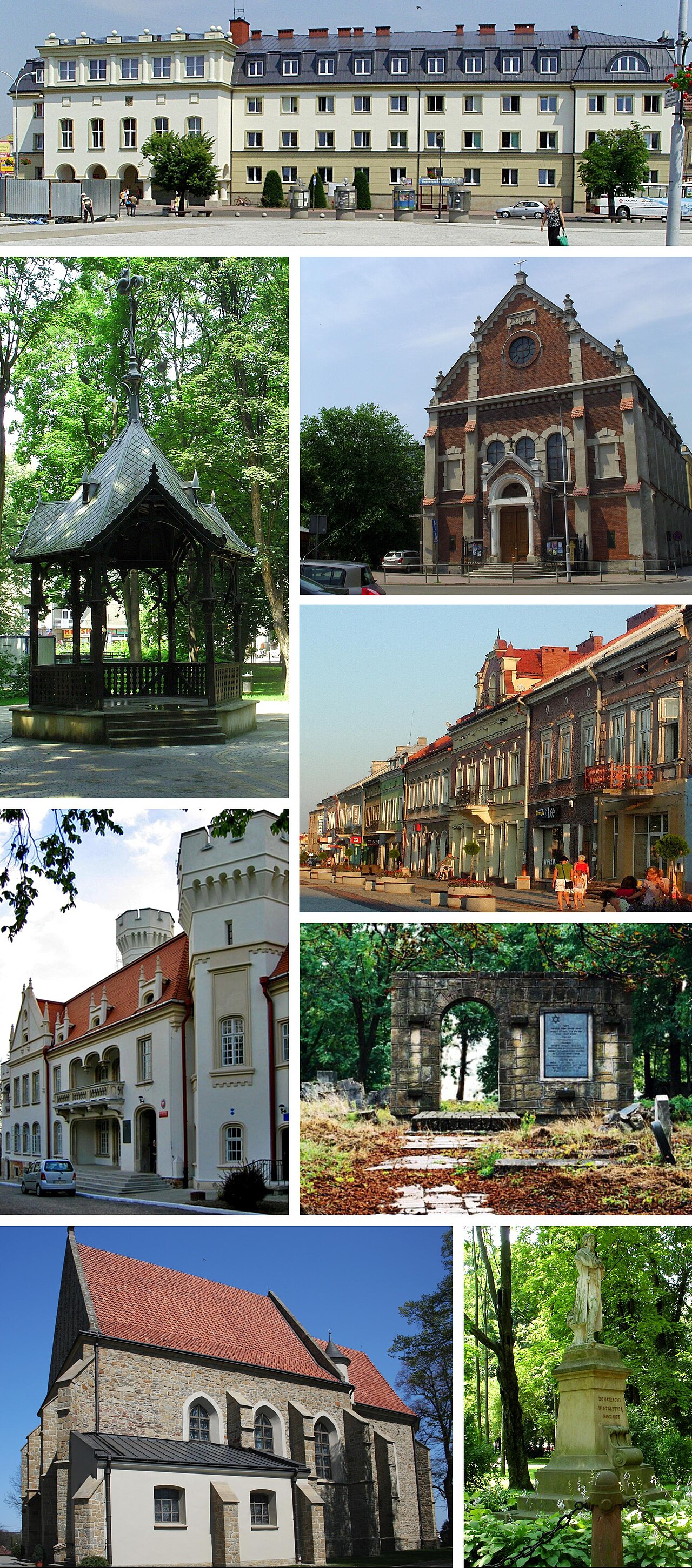 Widok miasta Jasło