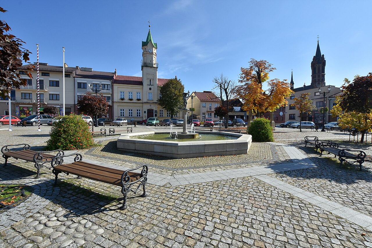 Widok miasta Kołaczyce