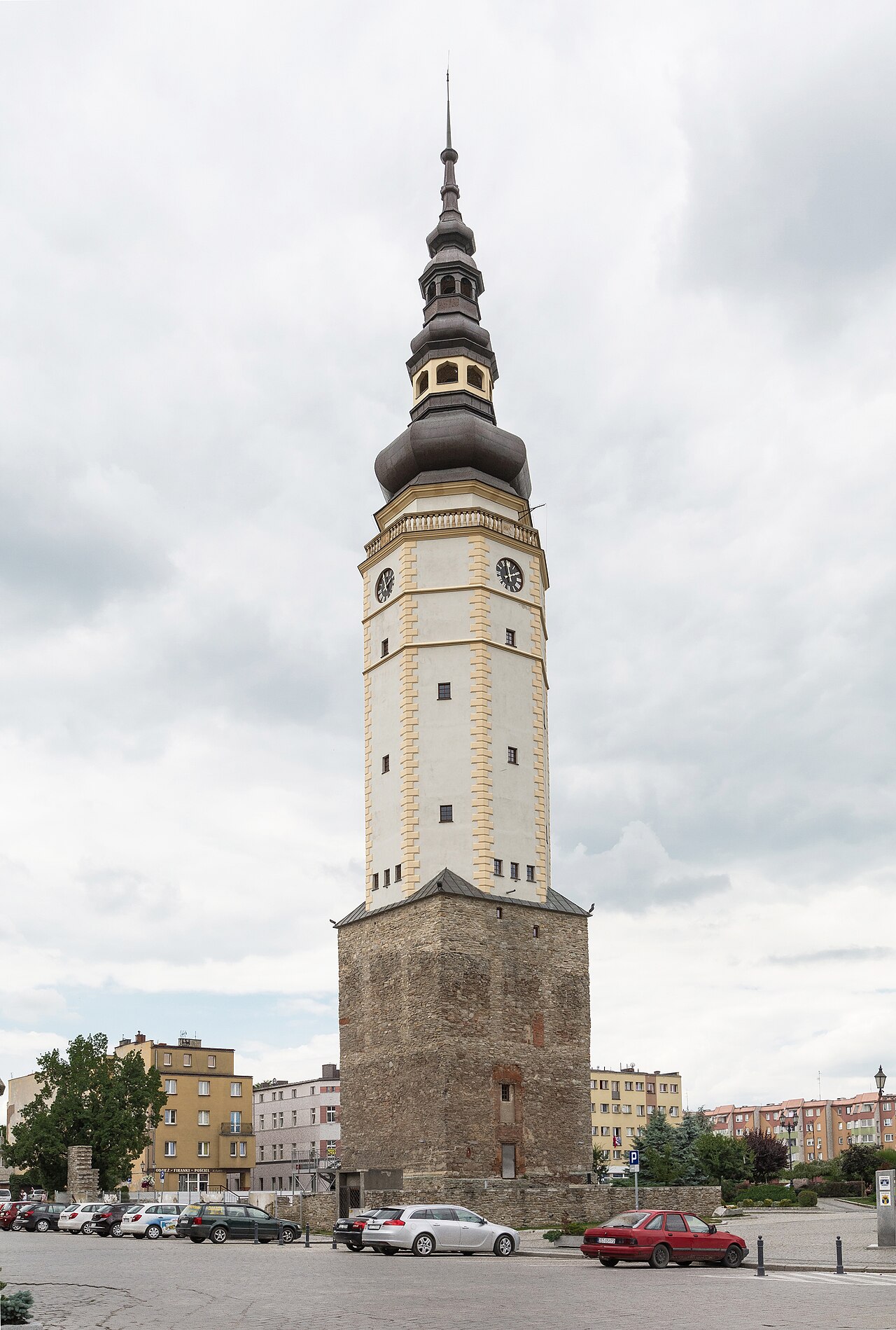 Widok miasta Strzelin