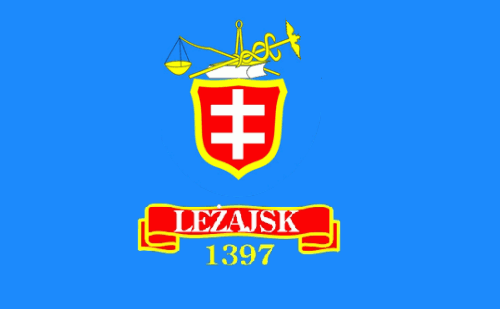 Flaga miasta Leżajsk