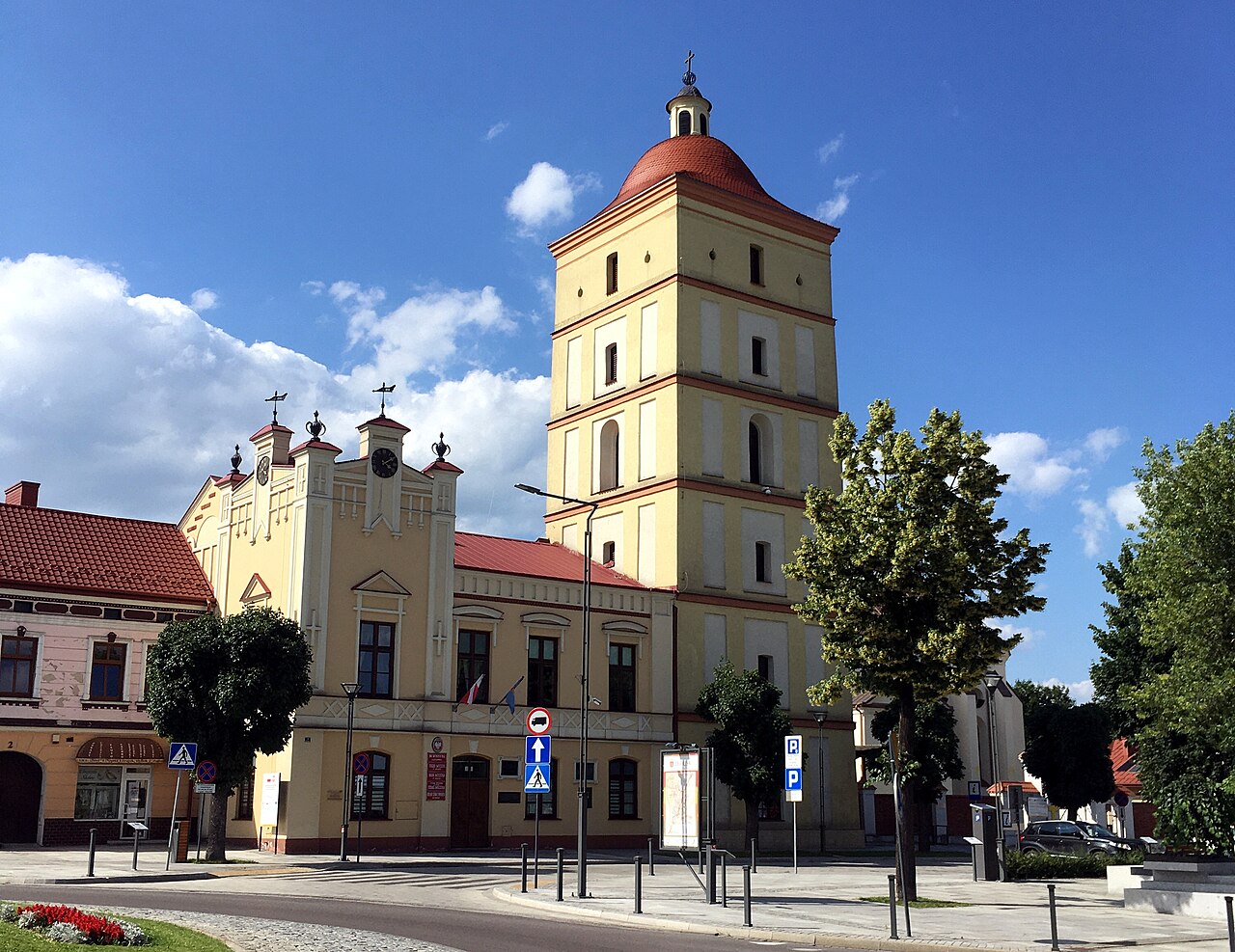 Widok miasta Leżajsk