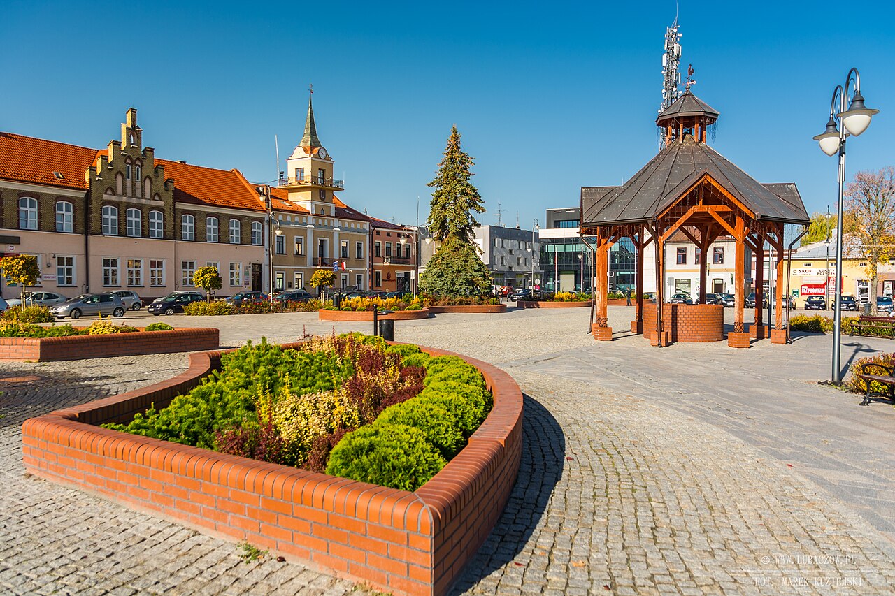 Widok miasta Lubaczów