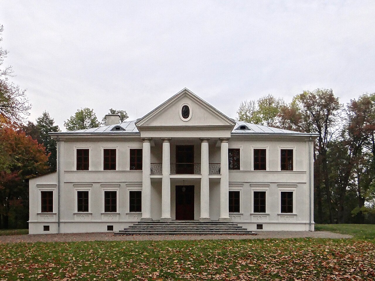 Widok miasta Rudnik nad Sanem