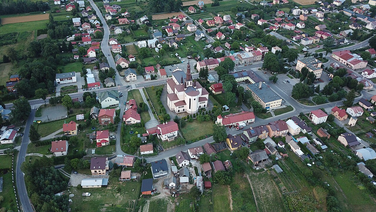 Widok miasta Dubiecko