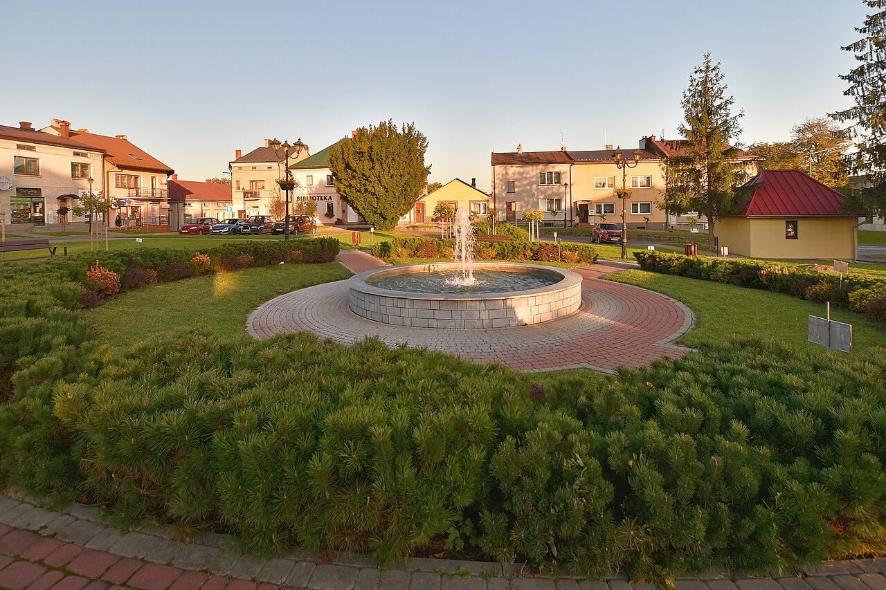 Widok miasta Kańczuga