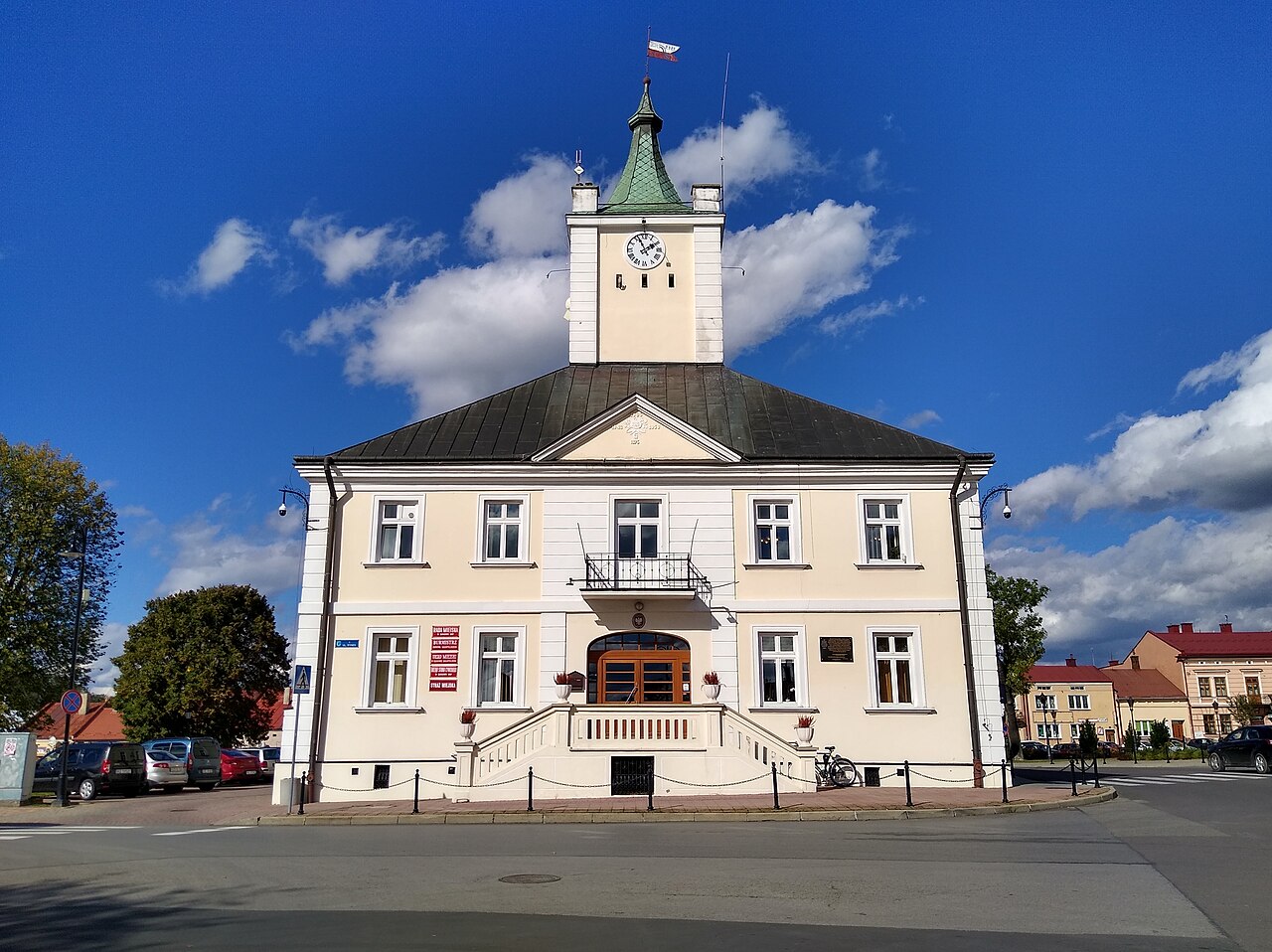 Widok miasta Głogów Małopolski