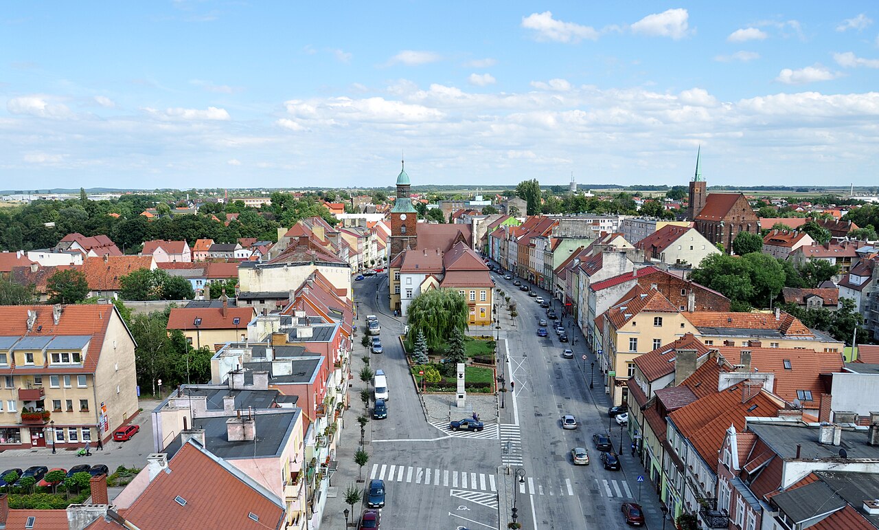 Widok miasta Środa Śląska