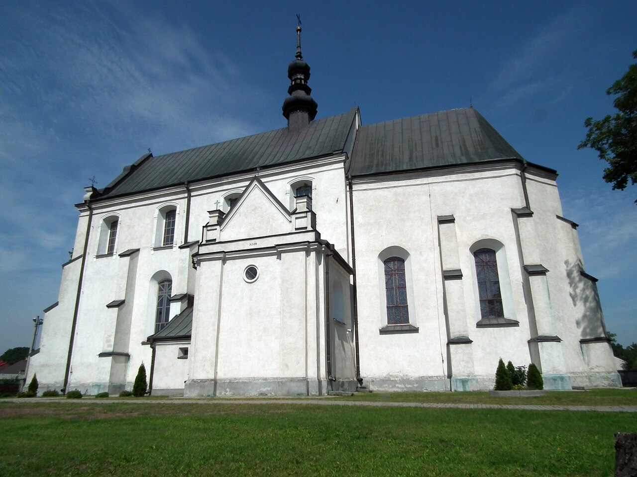 Widok miasta Zaklików