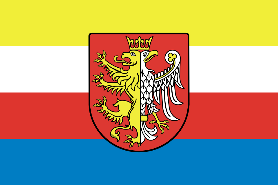 Flaga miasta Krosno