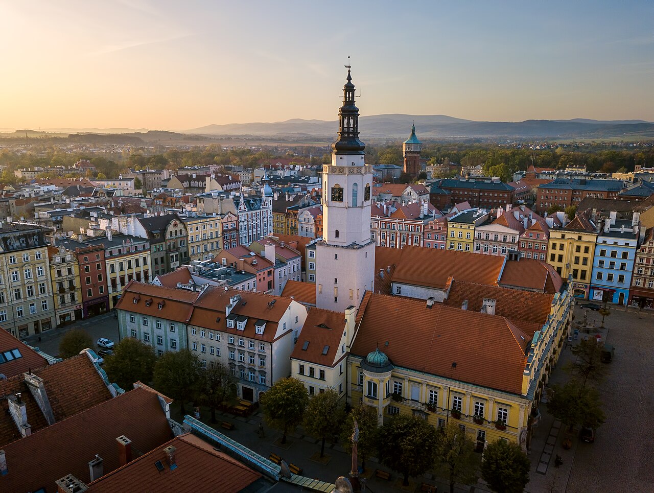 Widok miasta Świdnica