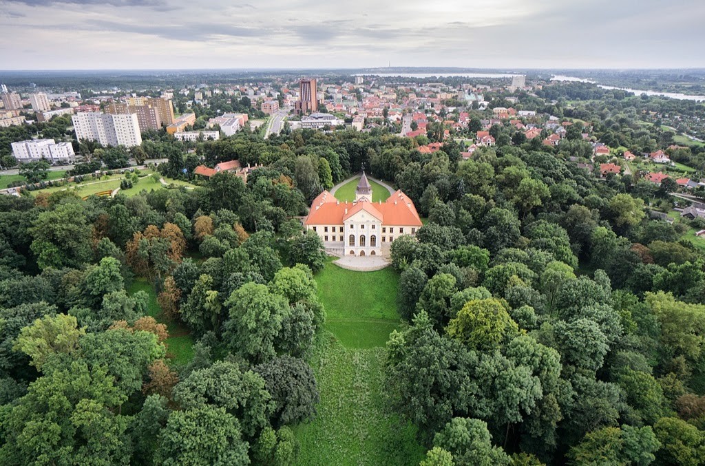 Widok miasta Tarnobrzeg