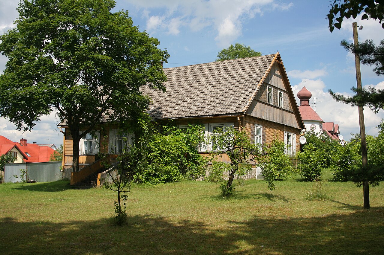 Widok miasta Michałowo